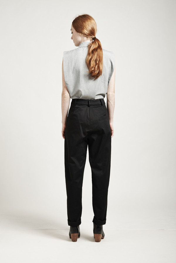 Suzanne Rae High-Waisted Tapered Pants Suzanne Rae High-Waisted Tapered Pants