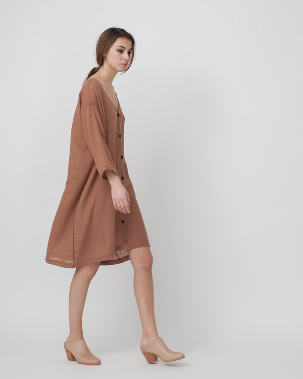 Jute Shirtdress Jute Shirtdress