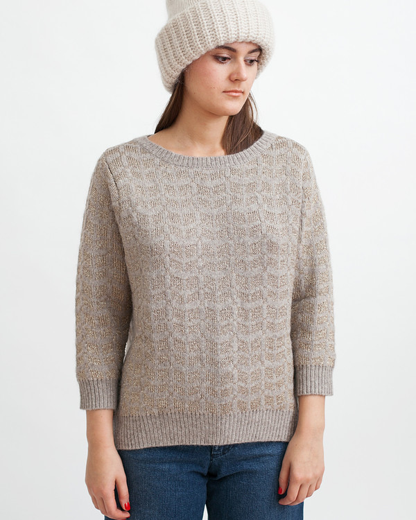 Sessun Little Diamonds Alpaca Lurex Sweater Sessun Little Diamonds Alpaca Lurex Sweater