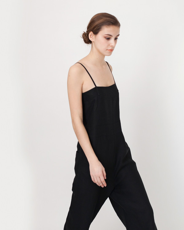 Luisa et la luna Lucia Jumpsuit in Black Luisa et la luna Lucia Jumpsuit in Black