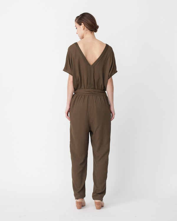 Sessun Mara Jumpsuit in Khaki Sessun Mara Jumpsuit in Khaki