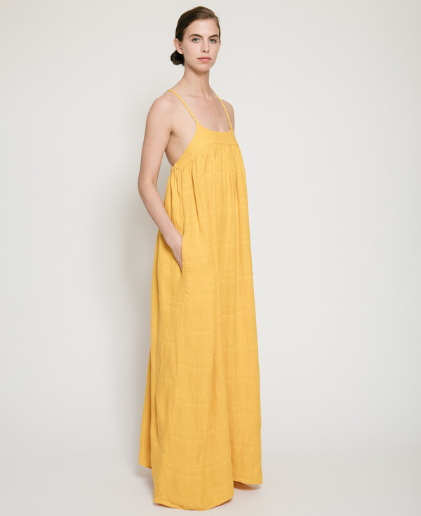 Nico Nico Mitchell Textured Dress in Mango Nico Nico Mitchell Textured Dress in Mango