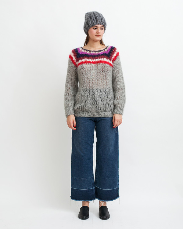 Maiami Mohair Campus Sweater Maiami Mohair Campus Sweater