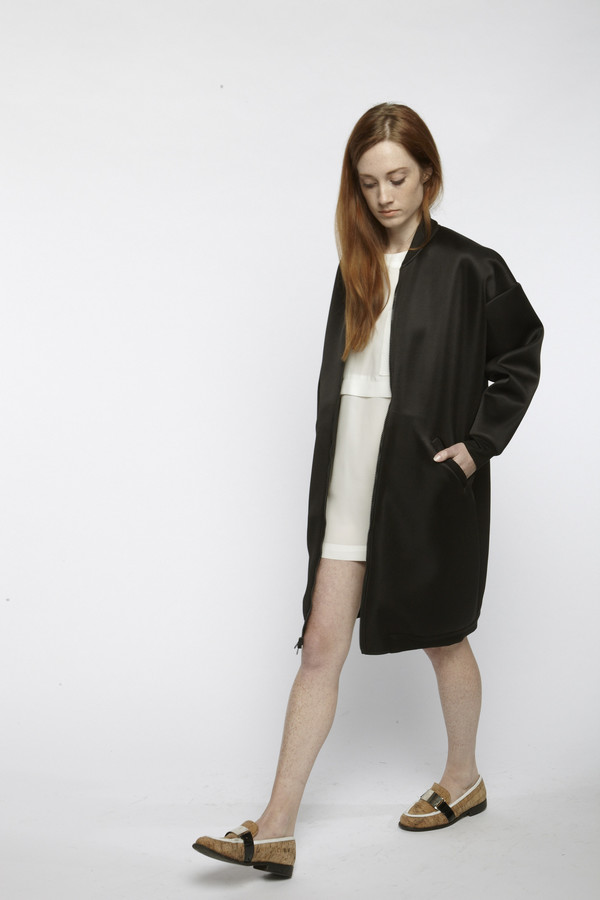 Suzanne Rae Neoprene Bomber Jacket Suzanne Rae Neoprene Bomber Jacket