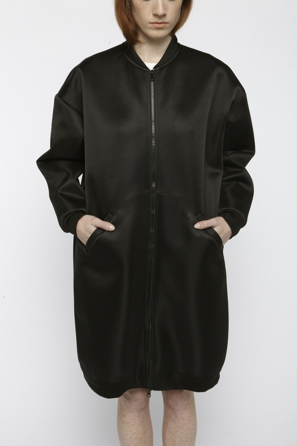 Suzanne Rae Neoprene Bomber Jacket Suzanne Rae Neoprene Bomber Jacket