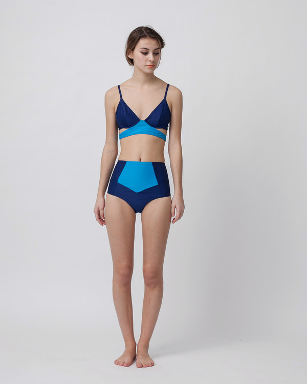 Estuaries Ore High-waist Bottom in Blue combo Estuaries Ore High-waist Bottom in Blue combo