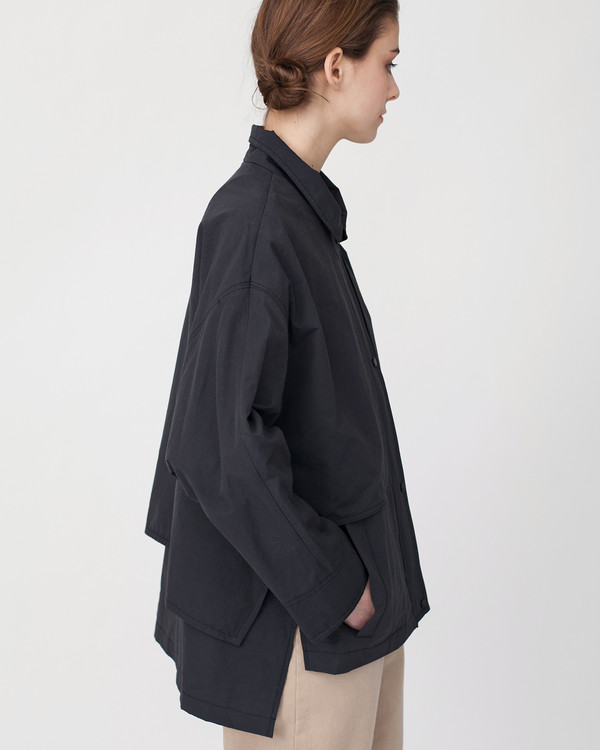 Achro Oversized Cropped Trench Jacket Achro Oversized Cropped Trench Jacket