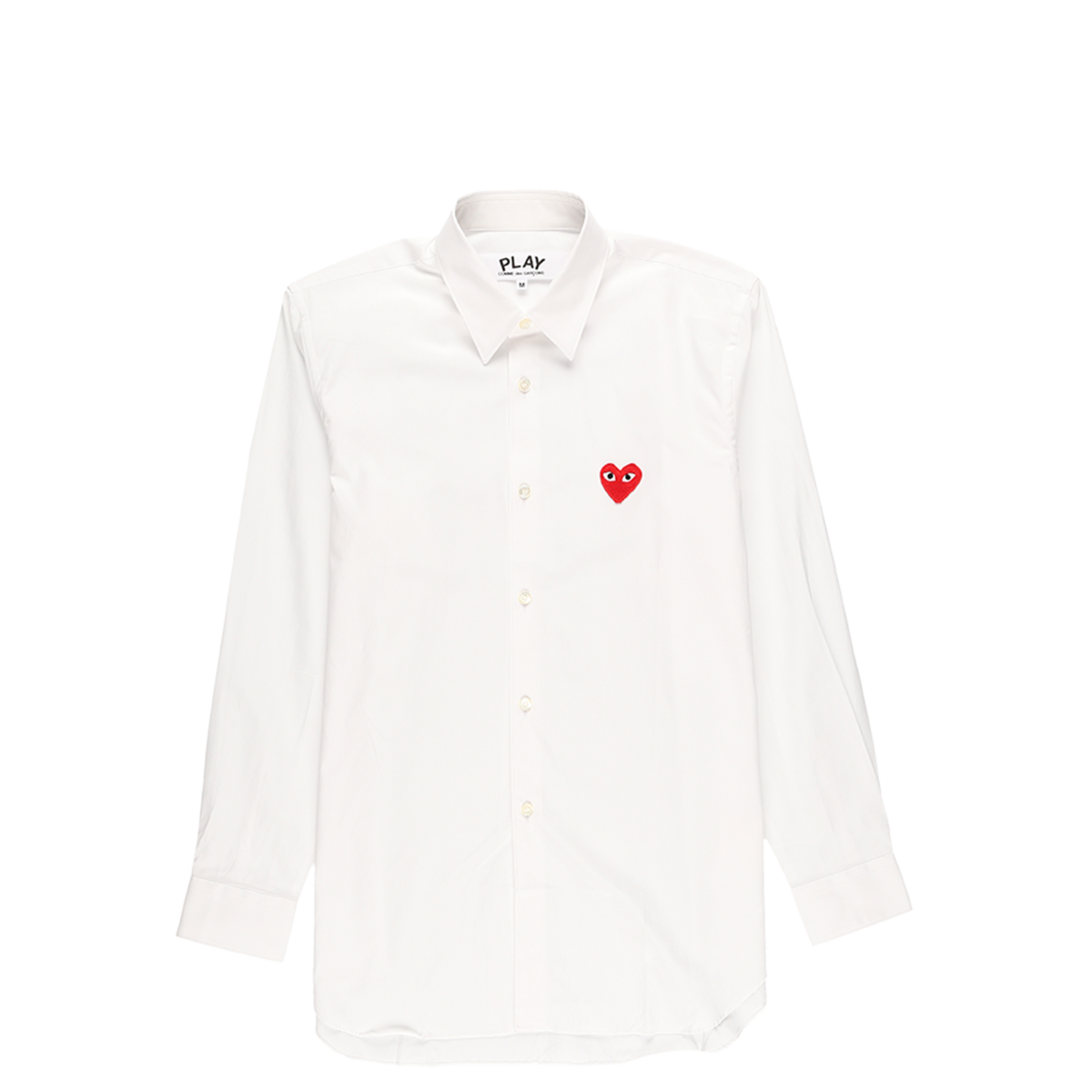 comme des garcons play button down