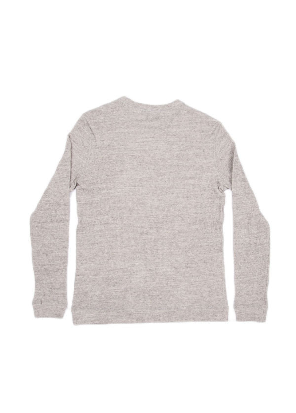 Naked & Famous Denim - Slim Crewneck Vintage Doubleface in Grey Naked & Famous Denim - Slim Crewneck Vintage Doubleface in Grey