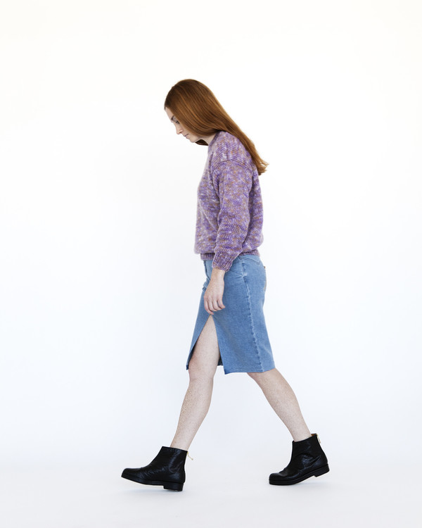 Nanushka Sanne Rainbow Mohair Sweater Nanushka Sanne Rainbow Mohair Sweater
