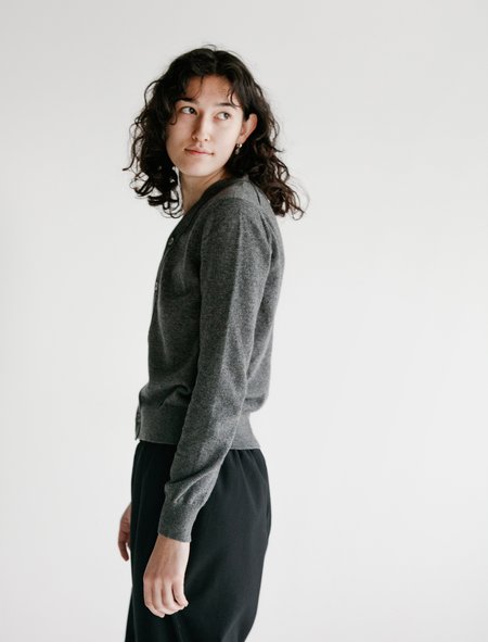 comme des garcons cotton cardigan