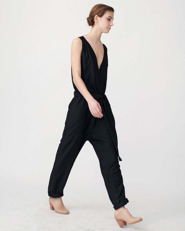 Sessun Victoire Jumpsuit in Black Sessun Victoire Jumpsuit in Black