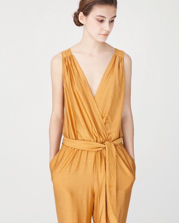 Sessun Victoire Jumpsuit in Mustard Sessun Victoire Jumpsuit in Mustard