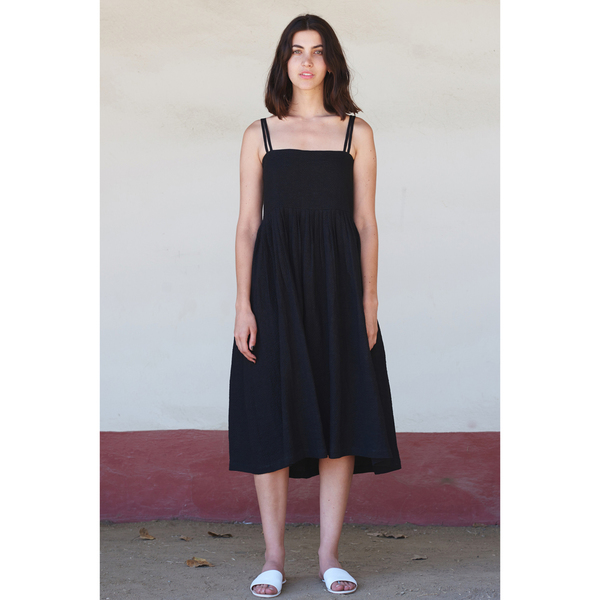 FIRSTRITE SUN DRESS - BLACK FIRSTRITE SUN DRESS - BLACK