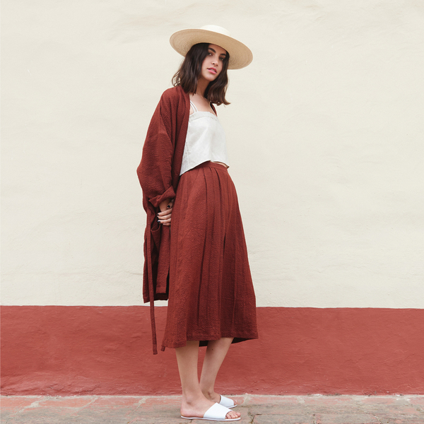 FIRSTRITE PLEATED SKIRT - WHITE FIRSTRITE PLEATED SKIRT - WHITE