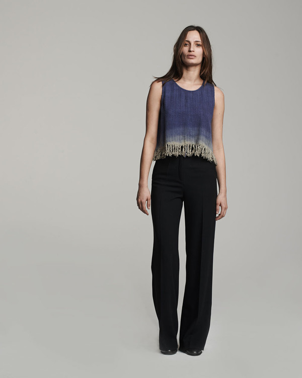 VOZ Apparel Dip Dye Fringe Top VOZ Apparel Dip Dye Fringe Top
