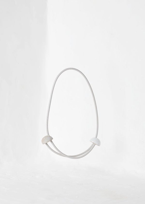 Jujumade Sliced Sphere Necklace Jujumade Sliced Sphere Necklace