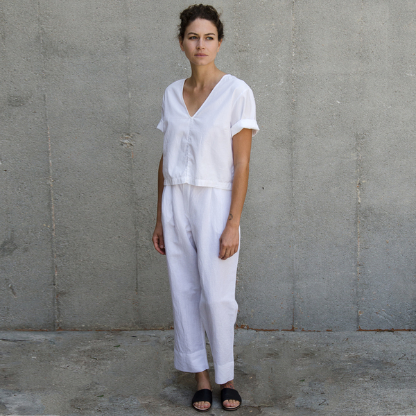 Ali Golden V-NECK TOP - COTTON Ali Golden V-NECK TOP - COTTON