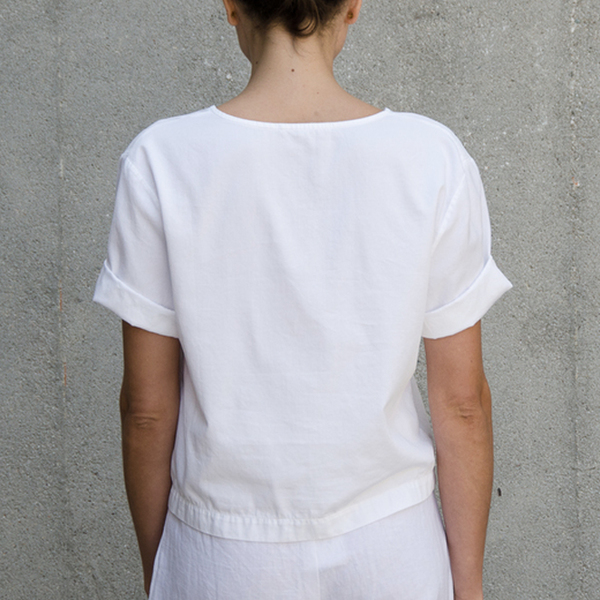 Ali Golden V-NECK TOP - COTTON Ali Golden V-NECK TOP - COTTON