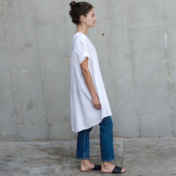 ALI GOLDEN SHIRT/DRESS - WHITE ALI GOLDEN SHIRT/DRESS - WHITE