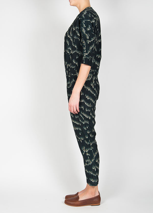 Objects Without Meaning - India Jumpsuit in Navy Aurora Objects Without Meaning - India Jumpsuit in Navy Aurora