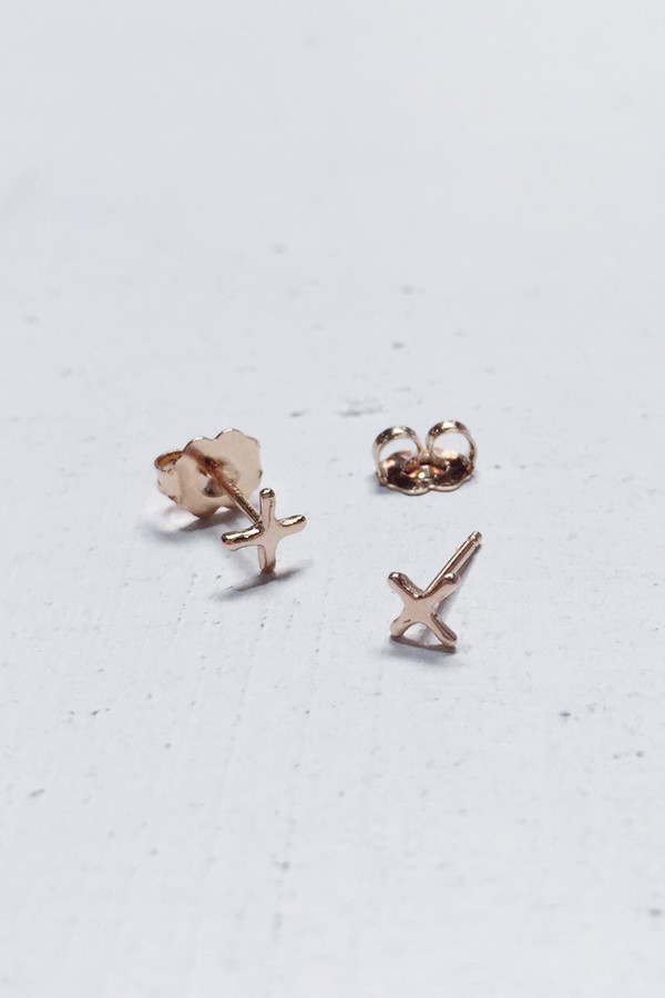Bario Neal Small X Studs Bario Neal Small X Studs