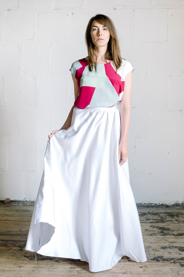 House of Gina Marie Wrap Maxi Skirt House of Gina Marie Wrap Maxi Skirt