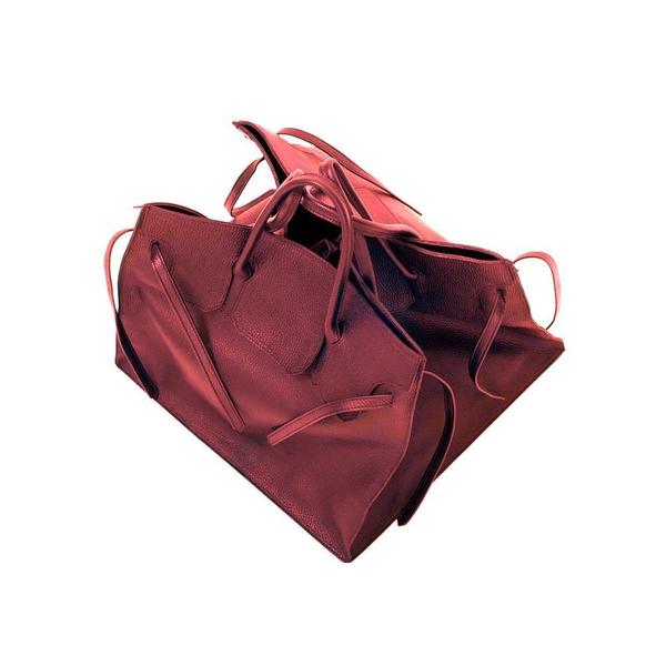 Four Sided Rectangular Bag in Red Four Sided Rectangular Bag in Red