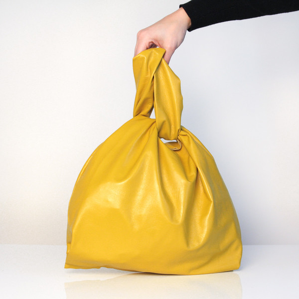 Knotted Bodega in Yellow Knotted Bodega in Yellow