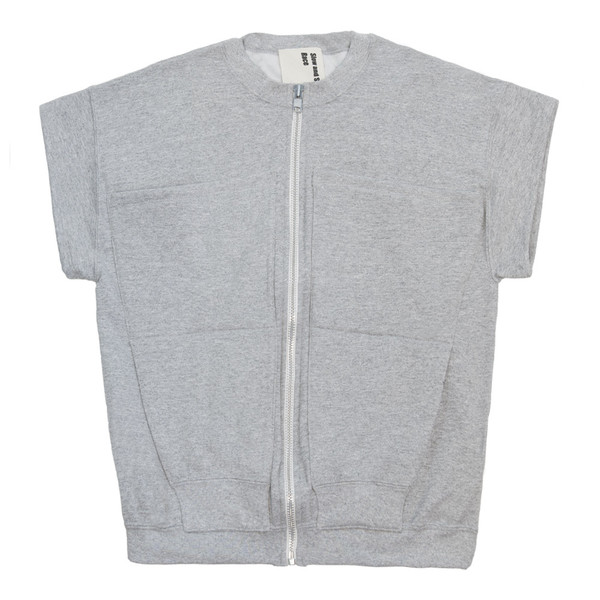 Zipper Vest in Grey Heather Zipper Vest in Grey Heather
