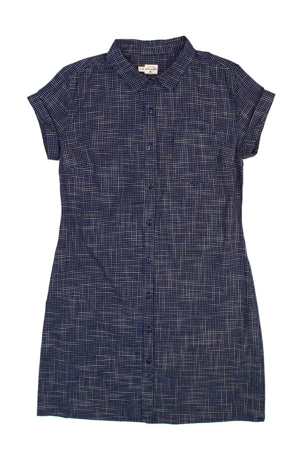 Bridge & Burn Loren Navy Grid Bridge & Burn Loren Navy Grid