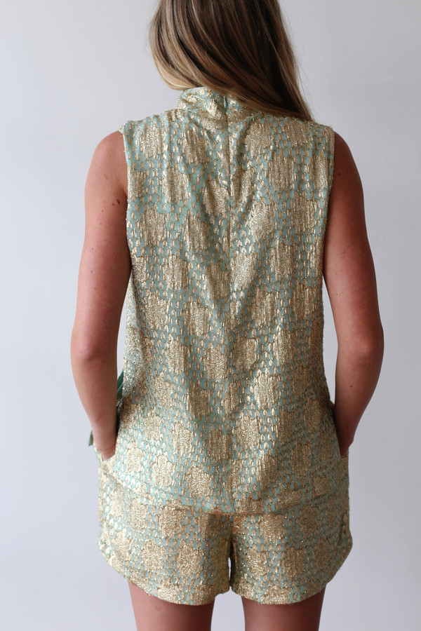 Ganni Emiko Jacquard Top Ganni Emiko Jacquard Top
