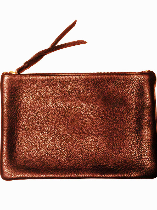 Oliveve Queenie In Cognac Pebble Cow Leather Oliveve Queenie In Cognac Pebble Cow Leather