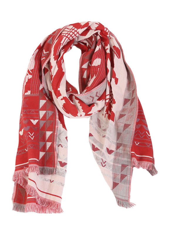 Hoss Intropia Paprika Pattern Scarf Hoss Intropia Paprika Pattern Scarf