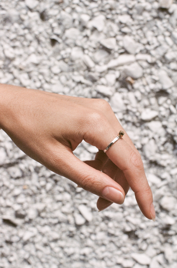 Open House Bhutan Ring - silver/gold Open House Bhutan Ring - silver/gold