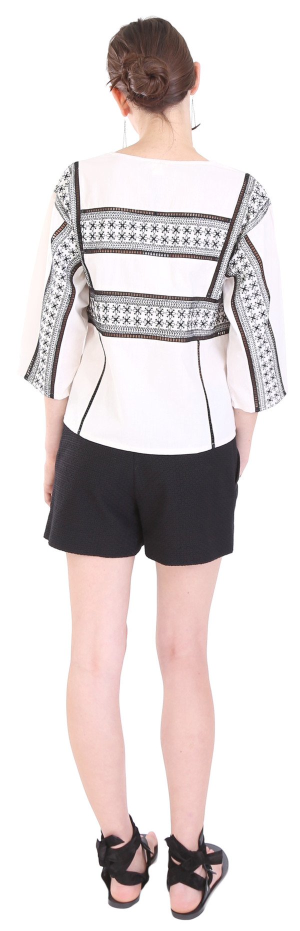 Hoss Intropia Embroidered Crop Top Hoss Intropia Embroidered Crop Top