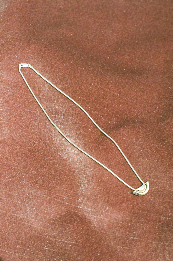Open House Levee Necklace - bronze/silver Open House Levee Necklace - bronze/silver