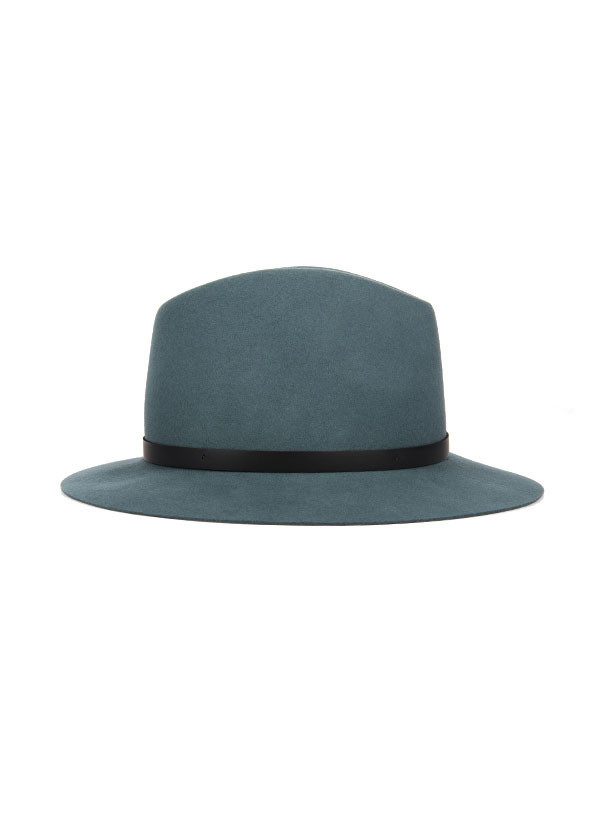 Rag & Bone - Floppy Brim Fedora in Slate Rag & Bone - Floppy Brim Fedora in Slate