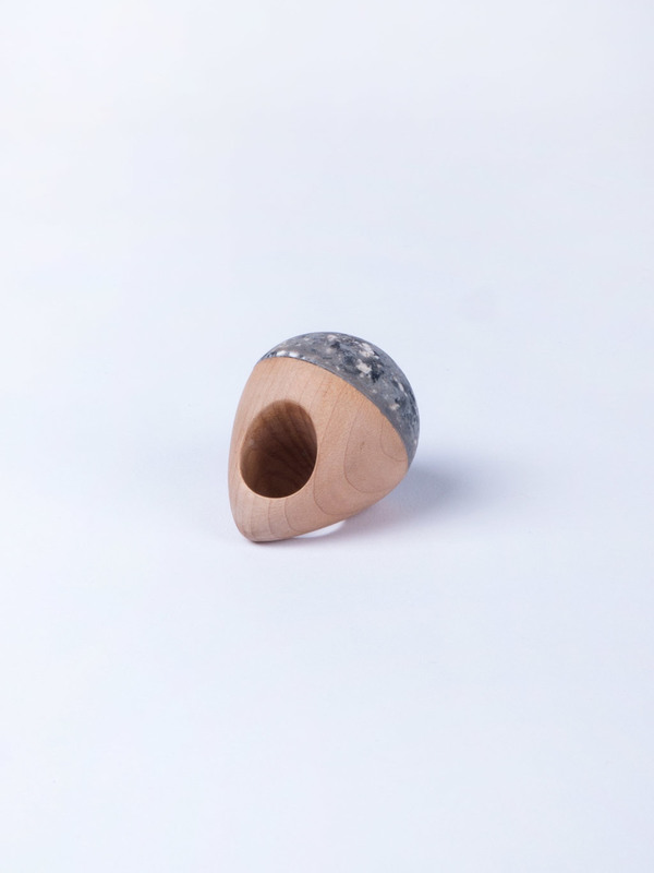 Paige Martin Woods Granite Ball Ring Paige Martin Woods Granite Ball Ring