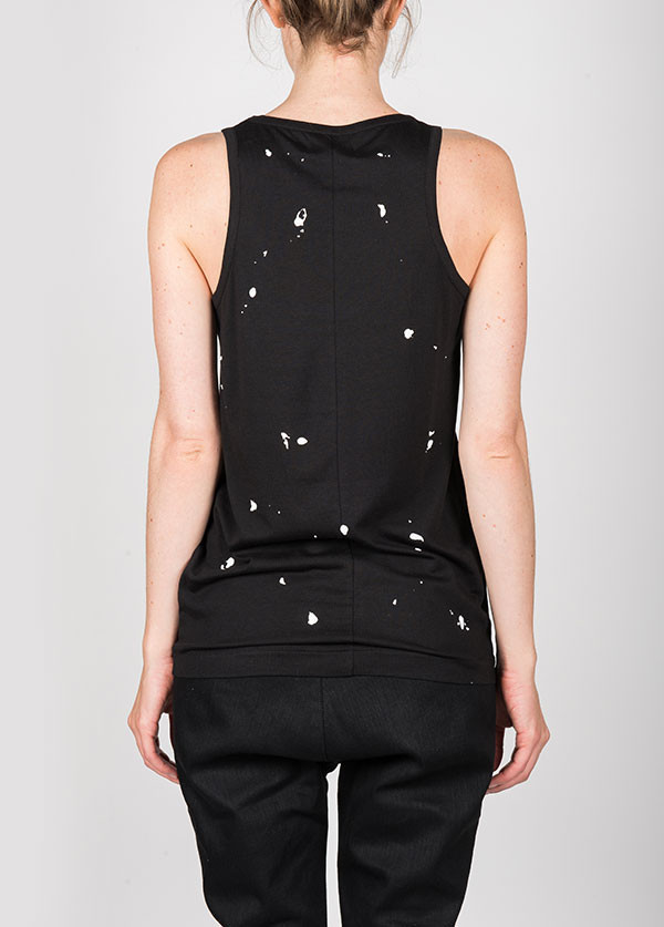 Rag & Bone - Splatter Tank in Black Rag & Bone - Splatter Tank in Black