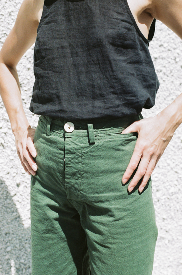 Jesse Kamm Sailor Pant - olive Jesse Kamm Sailor Pant - olive