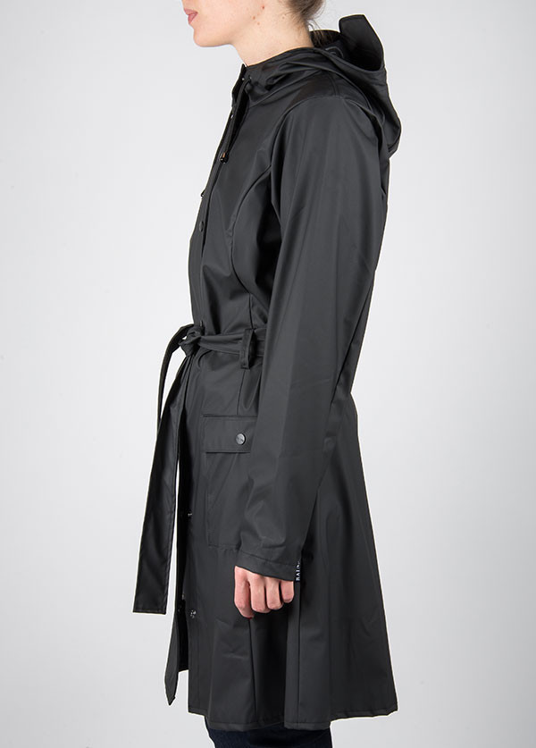 Rains - Curve Jacket in Black Rains - Curve Jacket in Black