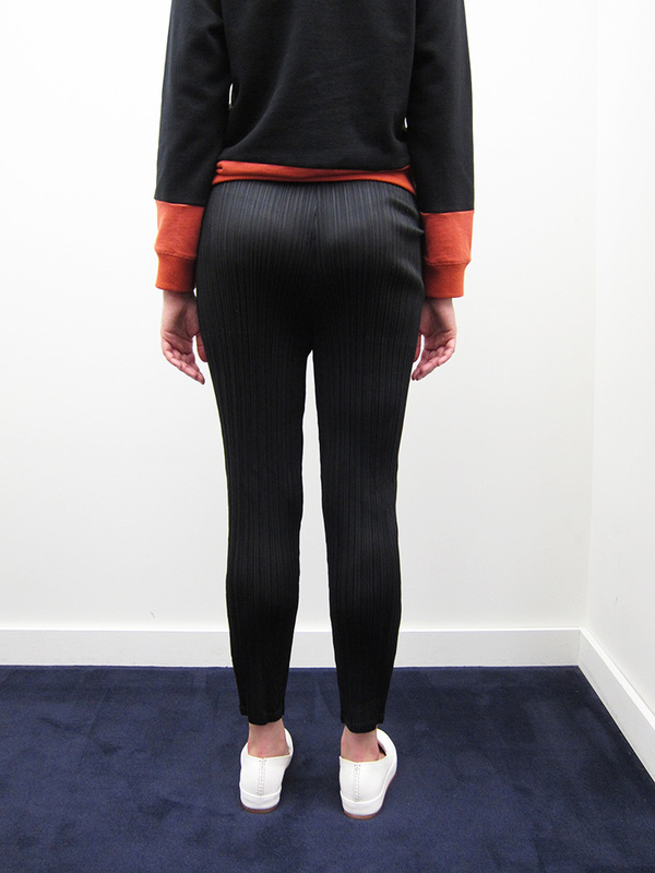 Issey Miyake Straight Slim Pant - Black Issey Miyake Straight Slim Pant - Black