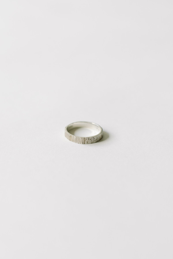 L. SHOFF Sterling Silver Pattern Band L. SHOFF Sterling Silver Pattern Band