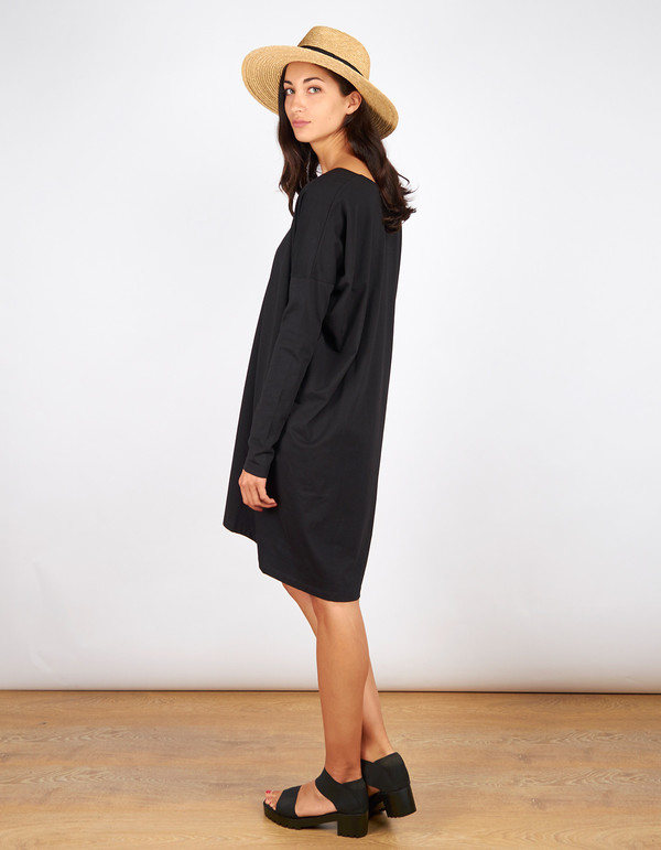 Kowtow Building Block Oversized Dress Black Kowtow Building Block Oversized Dress Black