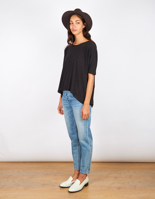 Kowtow Building Block Oversized Top Black Kowtow Building Block Oversized Top Black