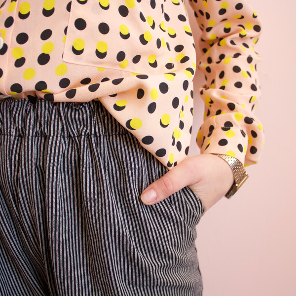 Garden pants - stripe Garden pants - stripe