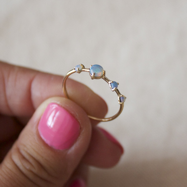 Wwake Opal rings Wwake Opal rings