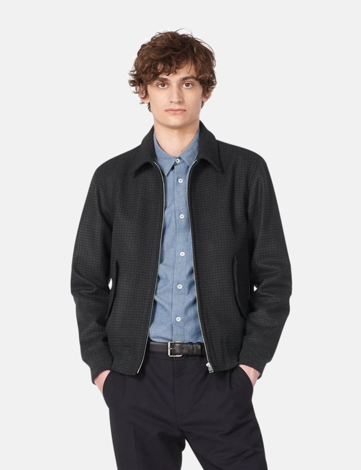 A.P.C. Gaspard Houndstooth Jacket 