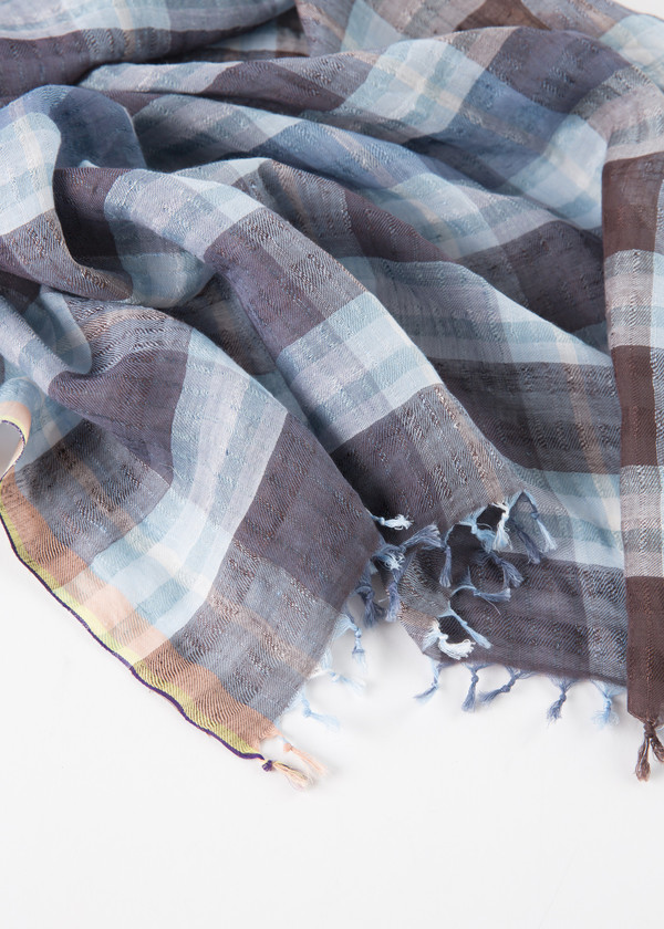 Epice Checker Plaid Scarf Epice Checker Plaid Scarf